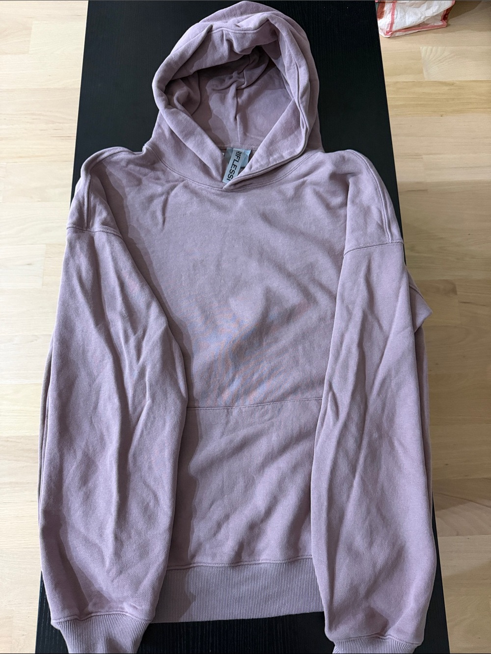 Riflessi Men's Lilac Pullover Hoodie
